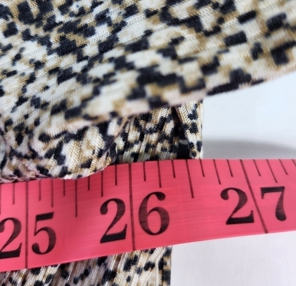 Love & Legend Snakeskin Knotted Blouse - Picture 7 of 8